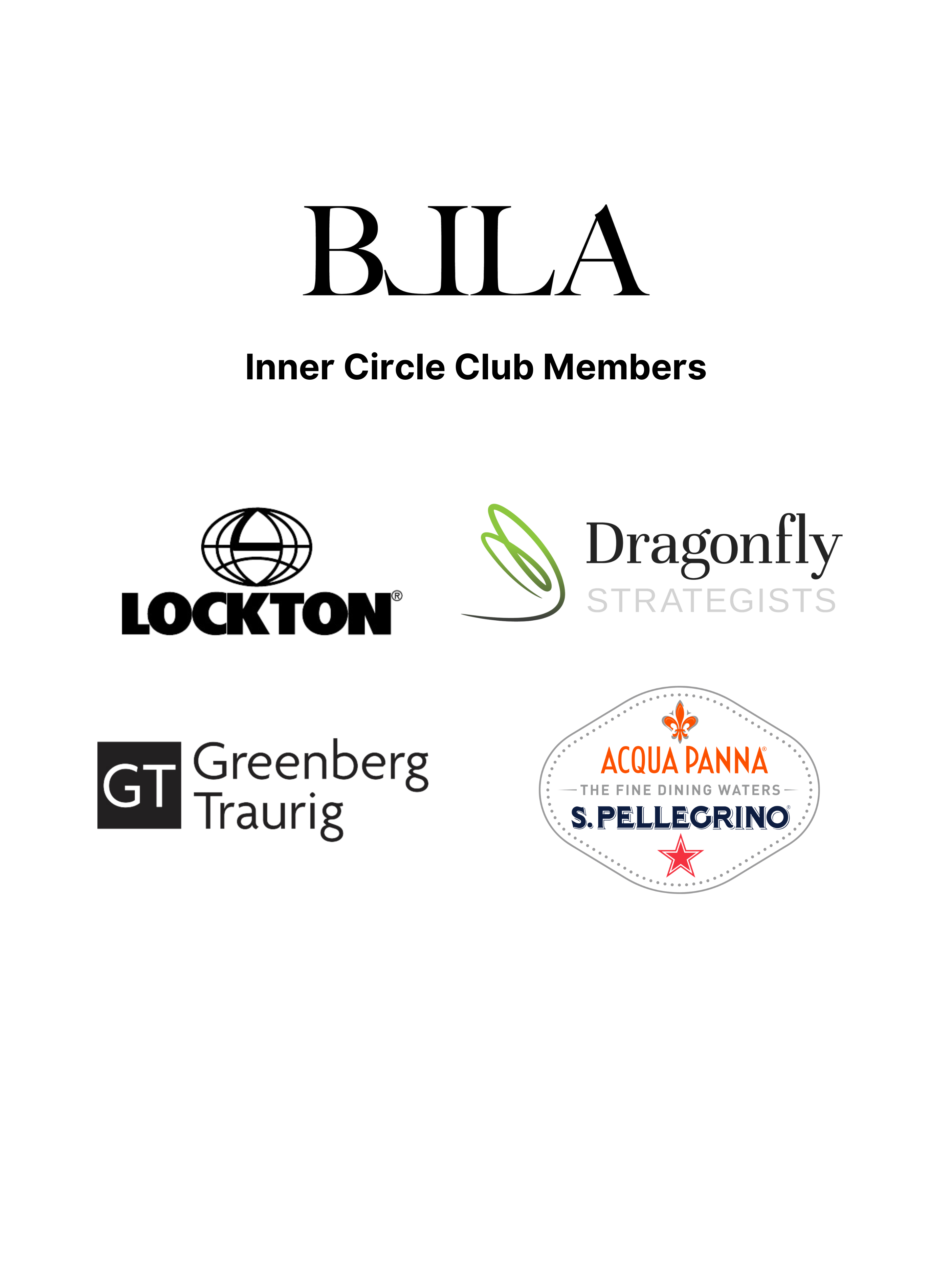 BLLA Announces New Inner Circle Club Members for 2023